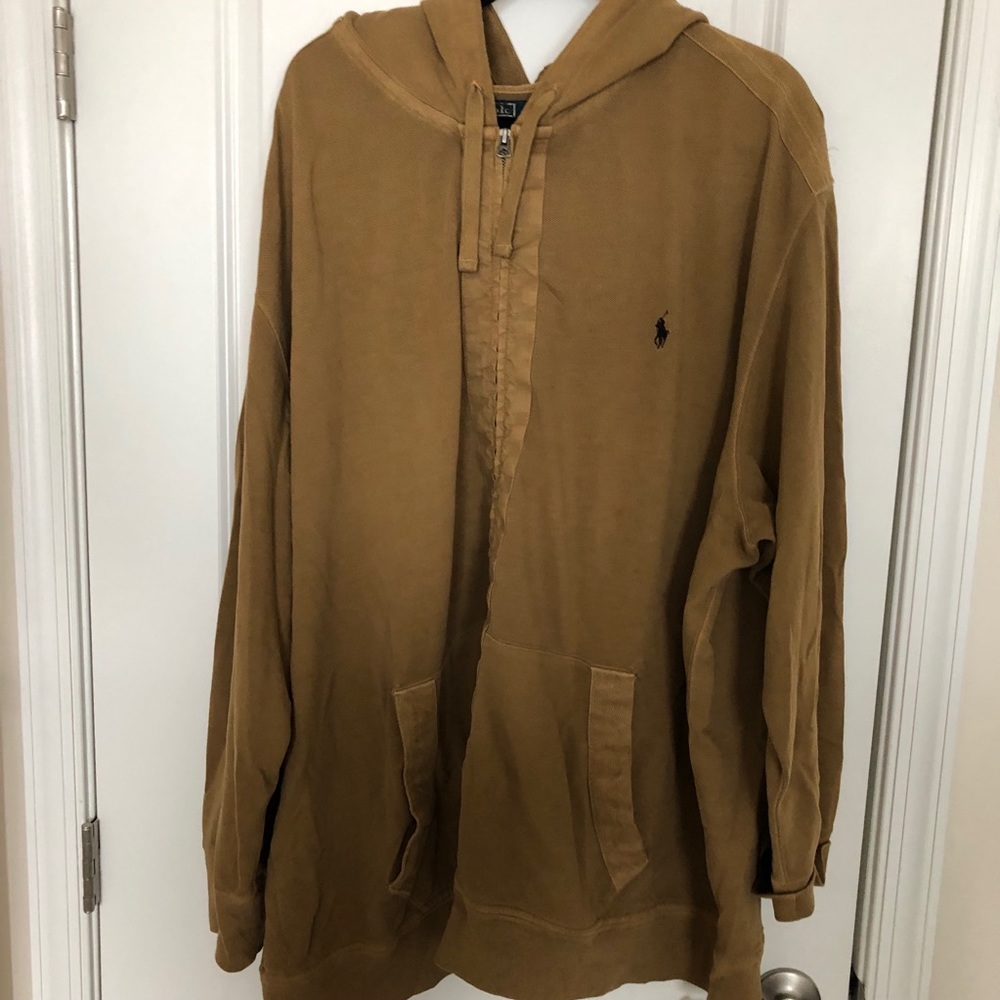 Ralph Lauren zipped up hooded shirt